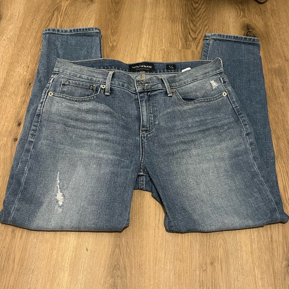 Lucky brand Brooke crop jeans